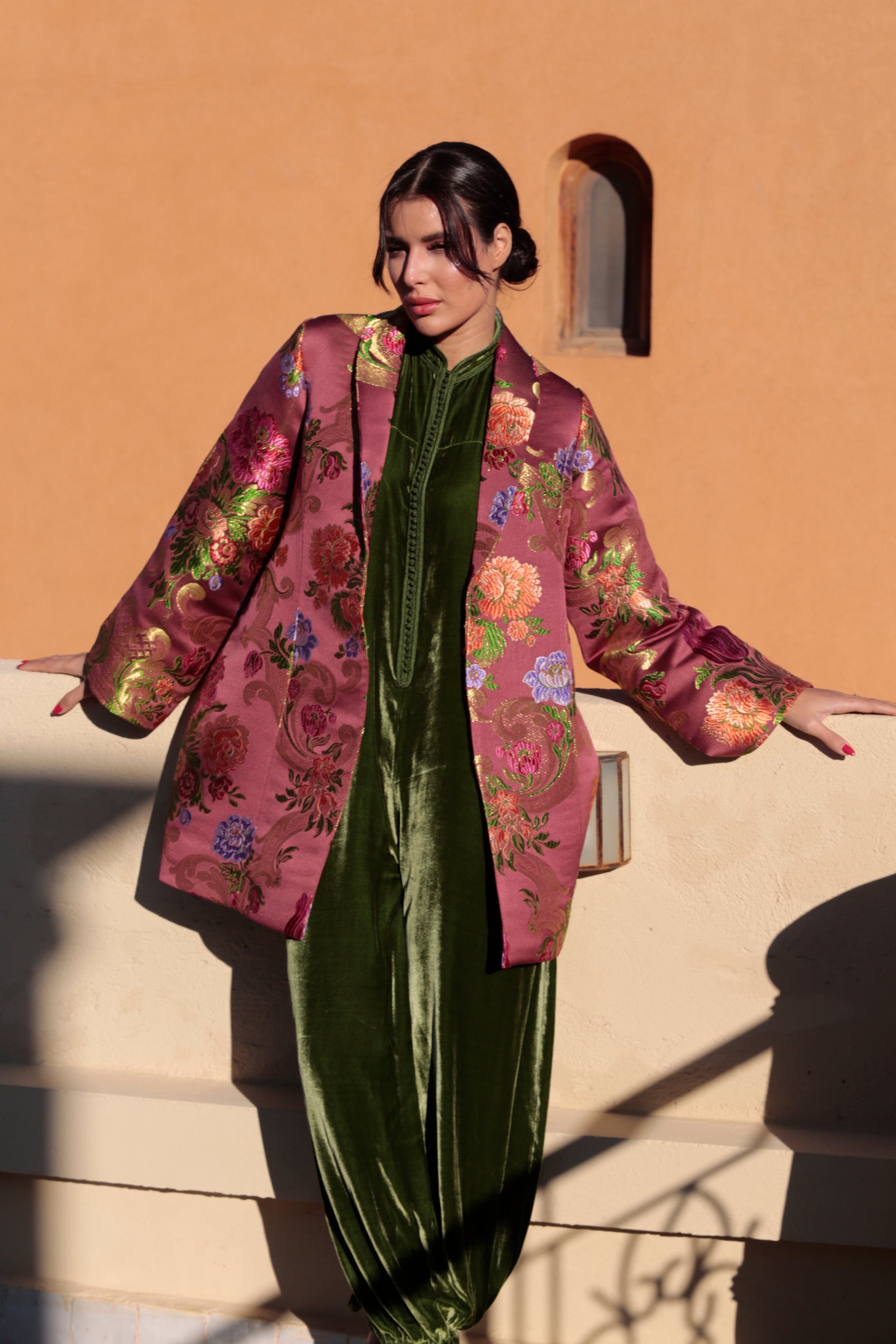 Velvet jumpsuit 2