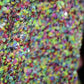 Paillettes Multicolores 100% Soie 3m